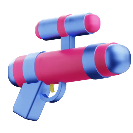 Water Gun  3D Icon