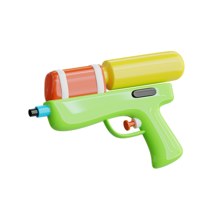 Water Gun  3D Icon