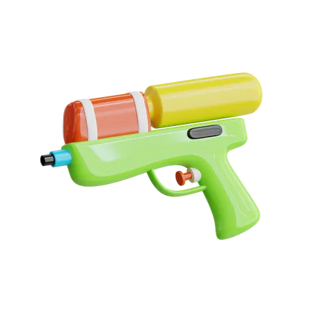 Water Gun  3D Icon