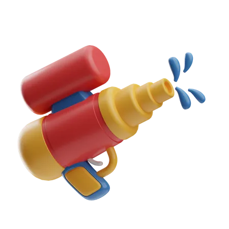 Water Gun  3D Icon