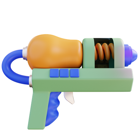 Water Gun  3D Icon