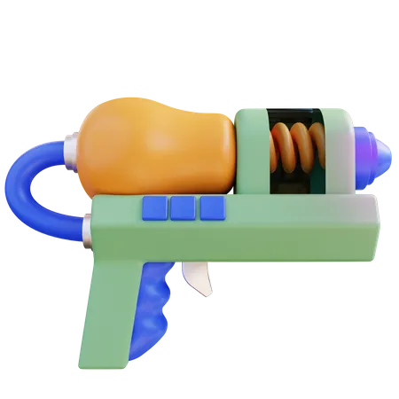 Water Gun  3D Icon