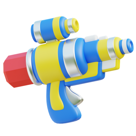 Water Gun  3D Icon