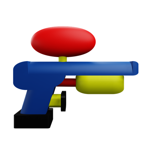 Water Gun  3D Icon