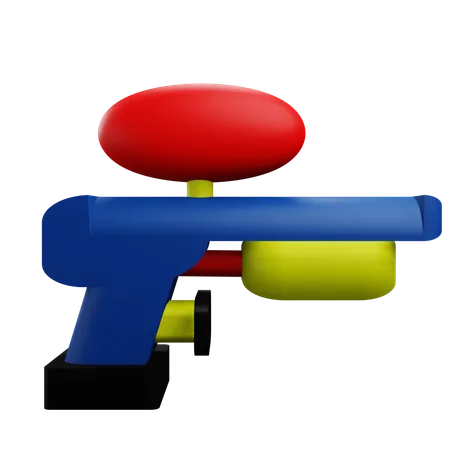 Water Gun  3D Icon