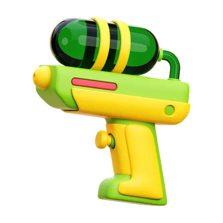 Water Gun  3D Icon