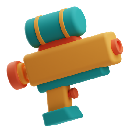 Water Gun  3D Icon