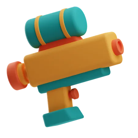 Water Gun  3D Icon