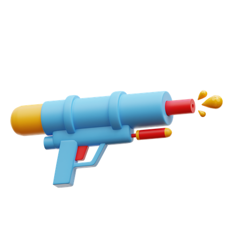 Water Gun  3D Icon