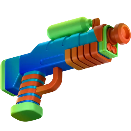 Water Gun  3D Icon