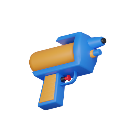 Water Gun  3D Icon