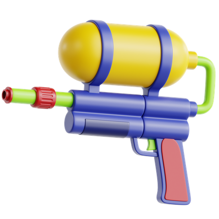 Water Gun  3D Icon