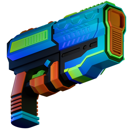 Water Gun  3D Icon