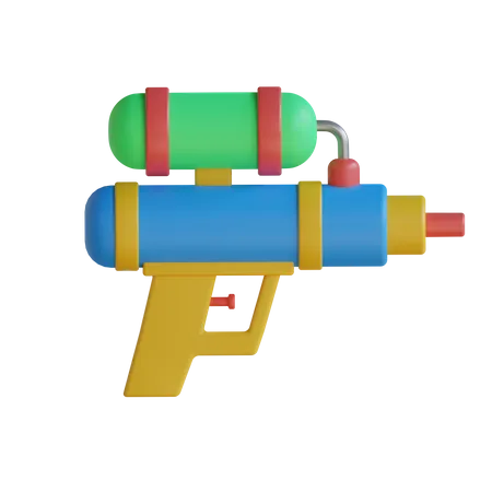 Water Gun  3D Icon