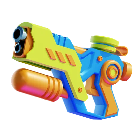 WATER GUN  3D Icon