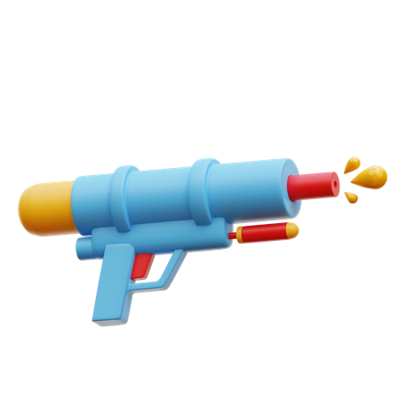 Water Gun 3D Icon