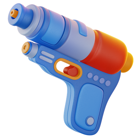Water Gun Toy  3D Icon