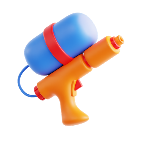 Water Gun Toy  3D Icon