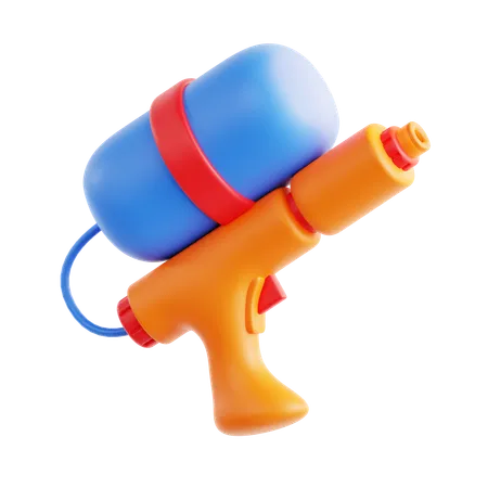 Water Gun Toy  3D Icon