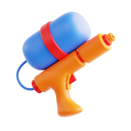 Water Gun Toy  3D Icon