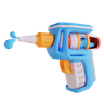 water gun toy 3d logo