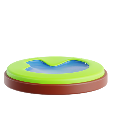 Water Hazard  3D Icon