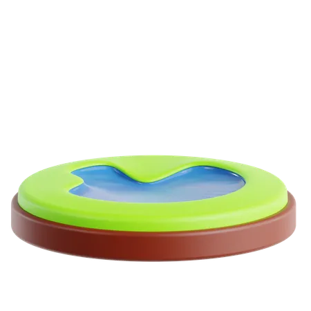 Water Hazard  3D Icon