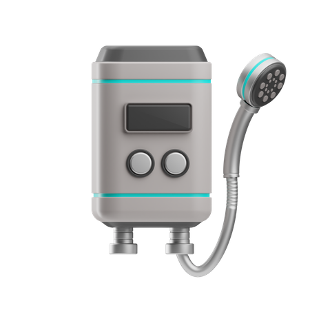 Water Heater  3D Icon