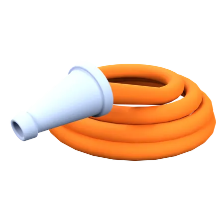 Water Hose  3D Icon