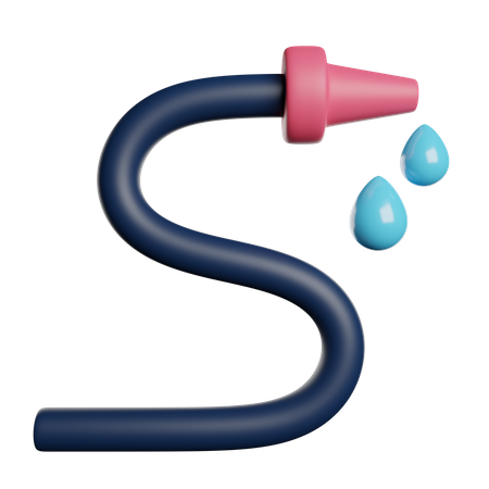 Water Hose  3D Icon