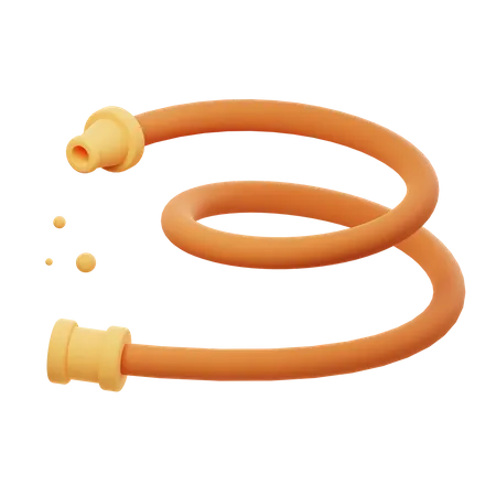 Water Hose  3D Icon