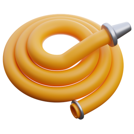 Water Hose  3D Icon