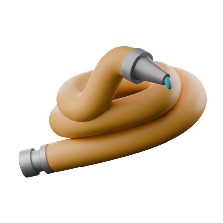 Water Hose  3D Icon