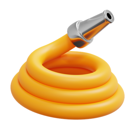 Water Hose  3D Icon