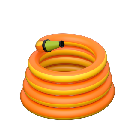 Water Hose  3D Icon