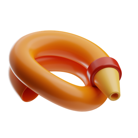 Water Hose  3D Icon
