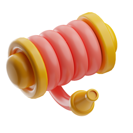 Water Hose  3D Icon