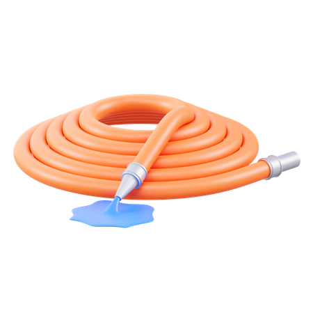 Water Hose  3D Icon