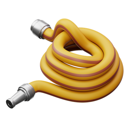 Water Hose  3D Icon