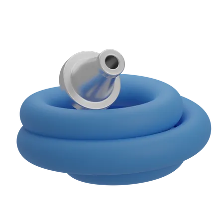 Water Hose  3D Illustration