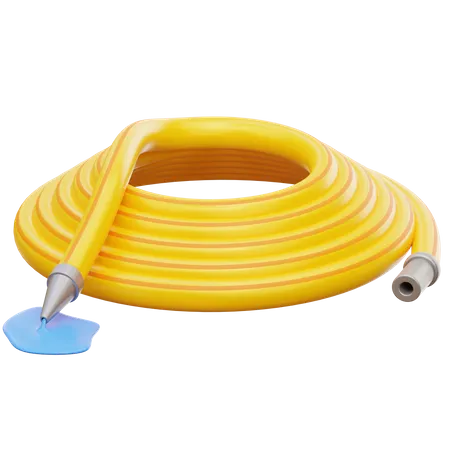 Water Hose 3D Icon