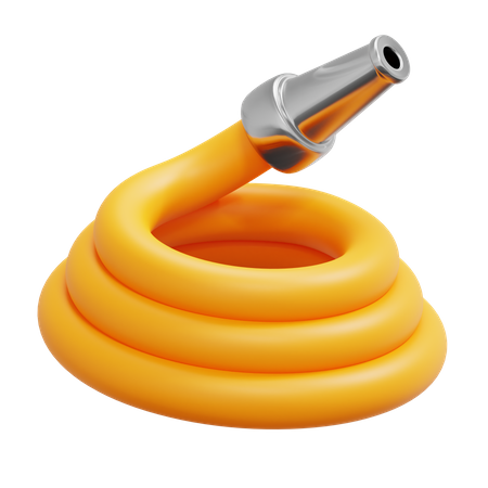 Water Hose 3D Icon
