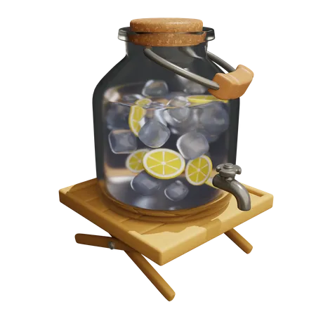 Water Jug set  3D Icon