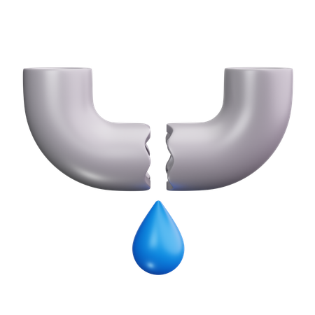 Water Leak  3D Icon