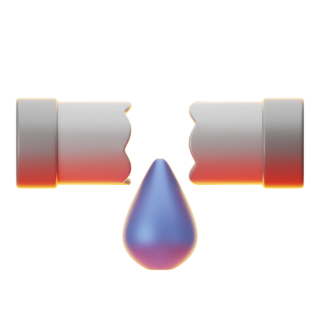 WATER LEAK  3D Icon