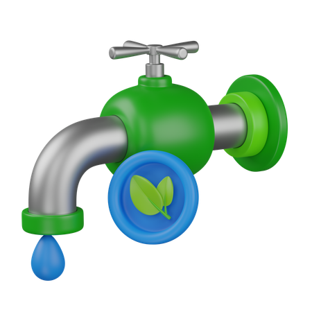 Water Management  3D Icon