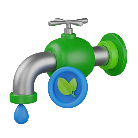 Water Management  3D Icon