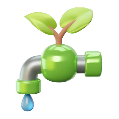 Water Management  3D Icon