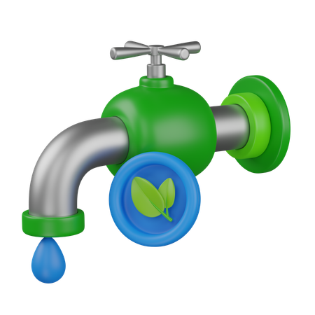 Water Management  3D Icon