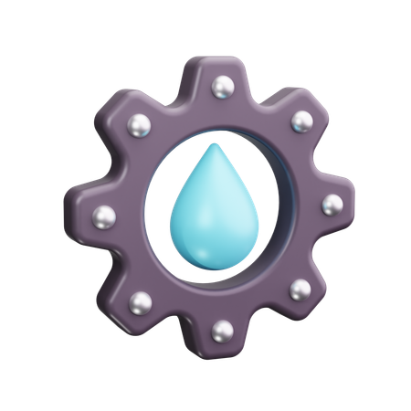 Water Management  3D Icon